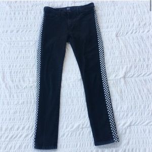 SOLD UO BDG Checkered Stripe Black Jeans 30